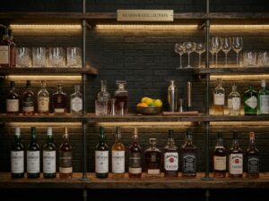 Back Bar Shelf Unit
